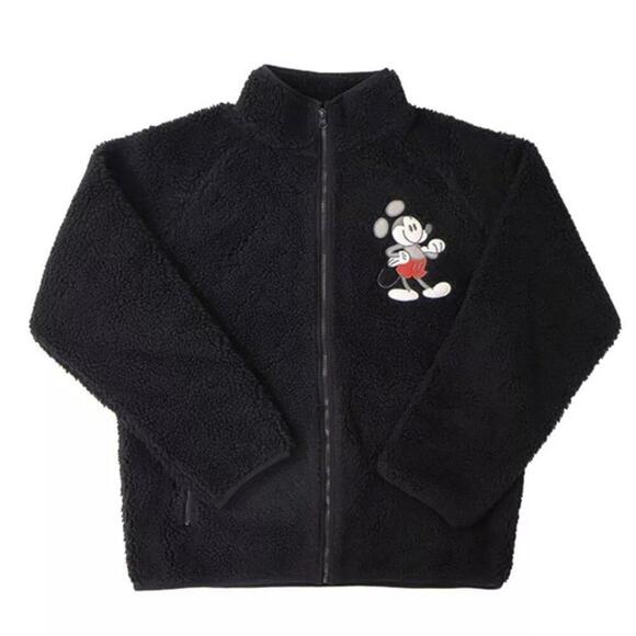 Disney Mickey Mouse Sherpa Jacket - NWT (New) - Picture 1 of 2